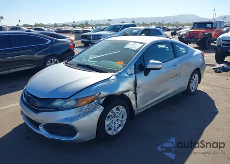 2015 Honda Civic Lx из США, поврежденный, VIN 2HGFG3B50FH523489